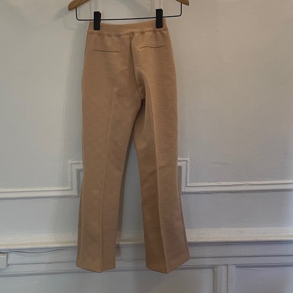 High Sport Cropped Kick-Leg Pants, Neutral Size XS - Picture 5 of 7